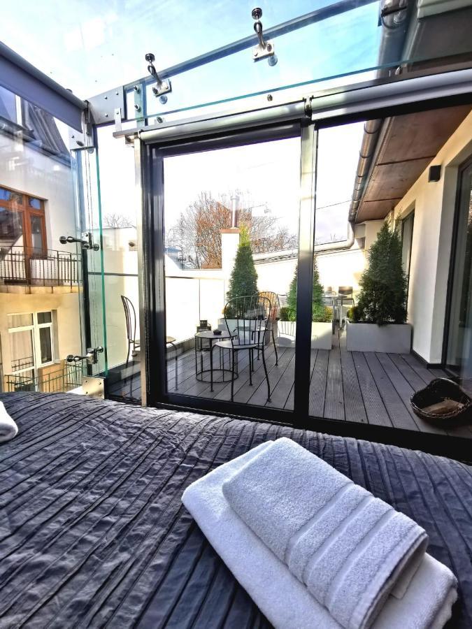 Main Square Studio With Terrace & Air Condition Kraków Exteriör bild